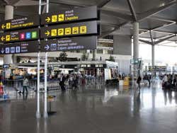 Terminal del aeropuerto de Málaga