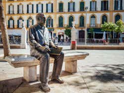 Estatua de Picasso en la Merced