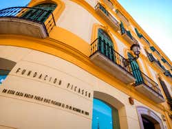 Entrada a la casa natal de Picasso