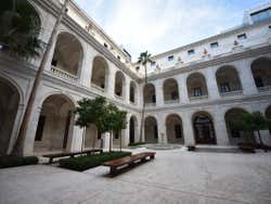 Patio interior del Museo de Málaga
